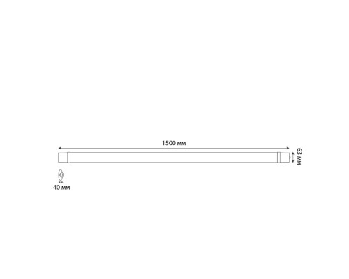 Светильник для растений  ULZ-P81-45W/SPLE IP65 CLEAR Uniel