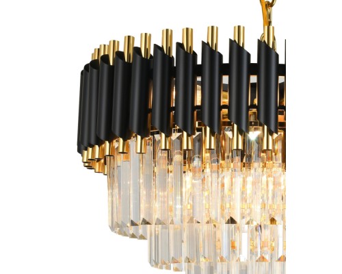 Подвесная люстра Darian DARIAN 76017/10C GOLD BLACK Natali Kovaltseva
