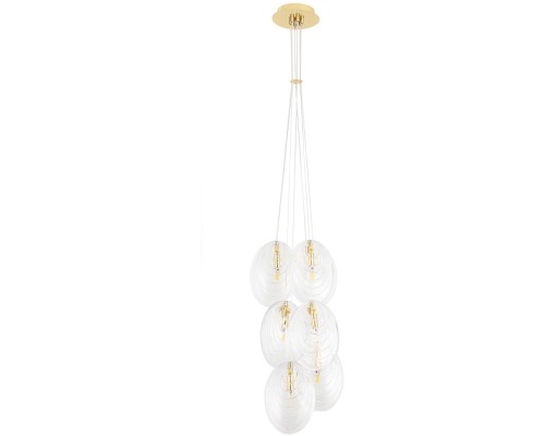 Подвесной светильник Mar MAR SP6 TRANSPARENTE Crystal Lux