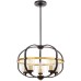 Подвесная люстра  LDP 1141-5 BK+MD Lumina Deco
