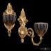 Бра Verona 7203B15/1/210 G P1 U Amber-Blue/H-1K Bohemia