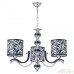Подвесная люстра Florentia-4957 304957/3 Bk/Ni Arte Milano