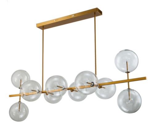 Потолочная люстра Globe Mobile KG0965P-10L brass DeLight Collection