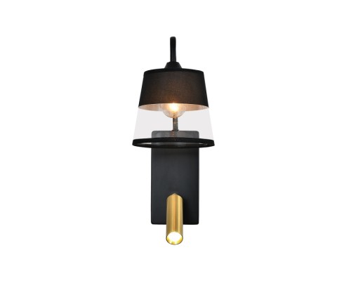 Бра Comfy 598/1A Black/Brass Escada