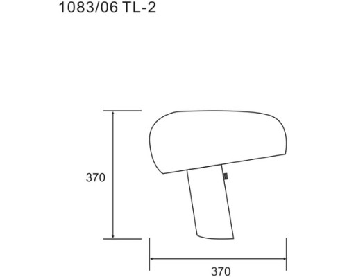 Интерьерная настольная лампа Denton 1083/06 TL-2 Divinare