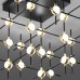 Потолочная люстра Molecular MX18001067-36A  black/gold DeLight Collection