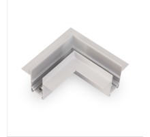 Коннектор угловой  MAGNET AM402 LL-20С90° горизонтальный WH AM Group