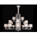 Подвесная люстра 4400 4412+6+3/C chrome Newport