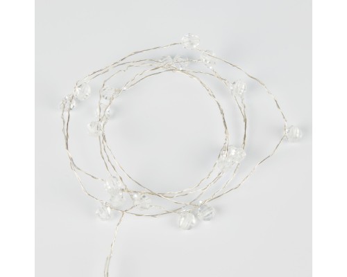 Гирлянда ULD ULD-S1900-020/STB/2AA WHITE IP20 BEADS MINI Uniel