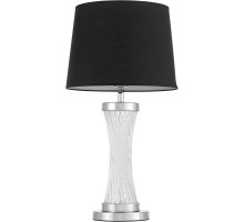 Интерьерная настольная лампа Villanova LDT 302 CHR+BK Lumina Deco