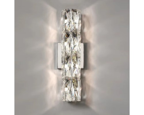 Бра Wall lamp A06W/4 silver/clear DeLight Collection