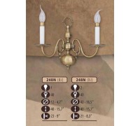 Бра 248N 248N/2 BJ Riperlamp