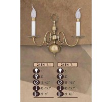Бра 248N 248N/2 BJ Riperlamp