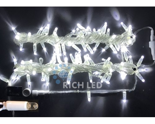 Гирлянда  RL-S10C-220V-CT/W Rich LED