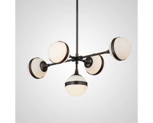 Потолочная люстра Peggy 9252P/5L black DeLight Collection