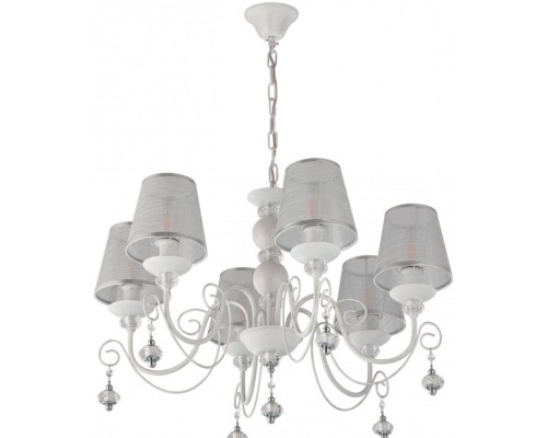 Подвесная люстра AM347620 347620/6 WT+SL Arte Milano