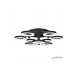 Потолочная люстра Jomo FS-014-X9 108W BK iLedex