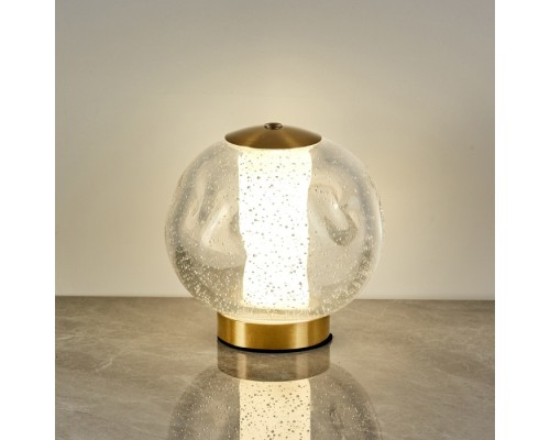 Интерьерная настольная лампа OD2437 OT2437-T brass/clear DeLight Collection
