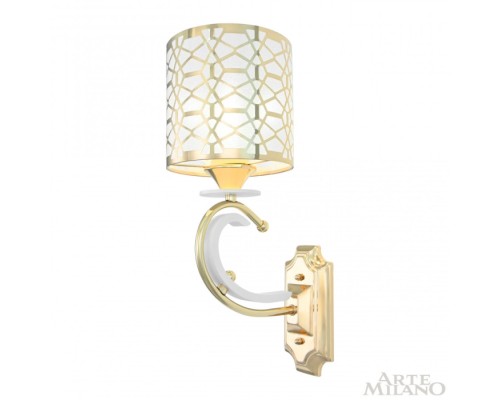 Бра Florentia-1237 301237/1W Wh/Gd Arte Milano