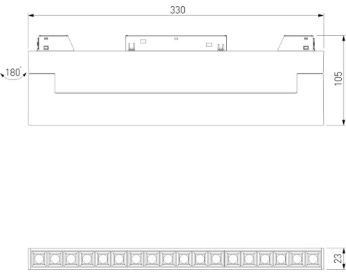 Трековый светильник Slim Magnetic 85209/01 Elektrostandard