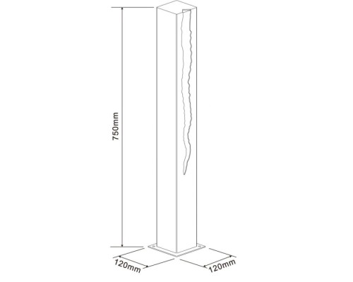 Наземный светильник El Rayo 730372 Deko-Light