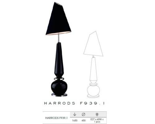 Торшер Harrods HARRODS F939.1 Lucia Tucci