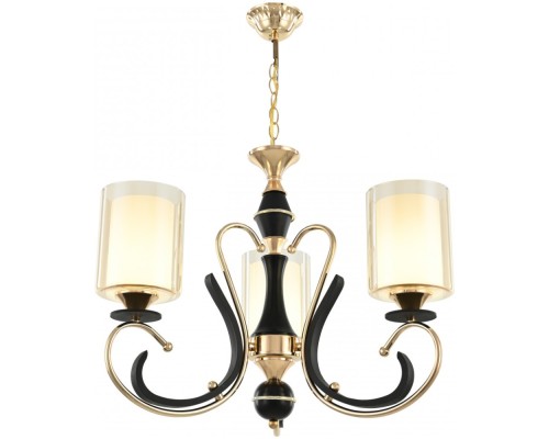Подвесная люстра Florentia-2237 302237/3 Bk/Gd Arte Milano