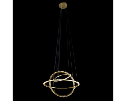 Подвесной светильник Quartz Halo MD20020154-3A satin gold DeLight Collection