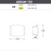 Настенный светильник уличный Abram AB1.000.000.WXJ1L Fumagalli
