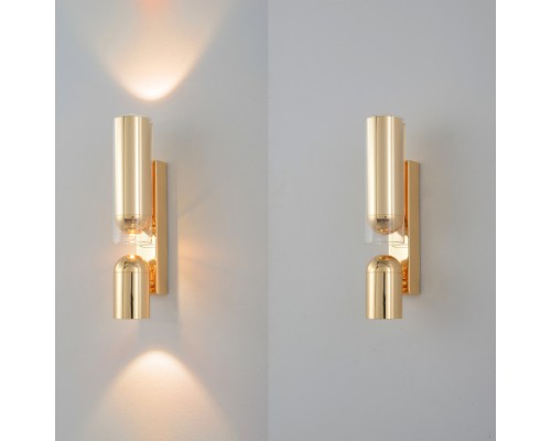 Настенный светильник Vento VENTO AP15W LED GOLD Crystal Lux