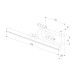Подсветка для картин Monza 40156/LED Elektrostandard