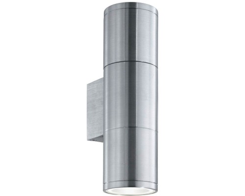 Настенный светильник Gun GUN AP2 SMALL ALLUMINIO Ideal Lux