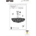 Подвесная люстра Savage 7204-D800 GD iLamp