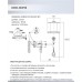 Бра Mildret WD3611/1W-BK-WT Wedo Light