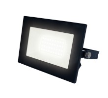 Прожектор уличный  ULF-F21-30W/3000K IP65 200-250В BLACK Uniel