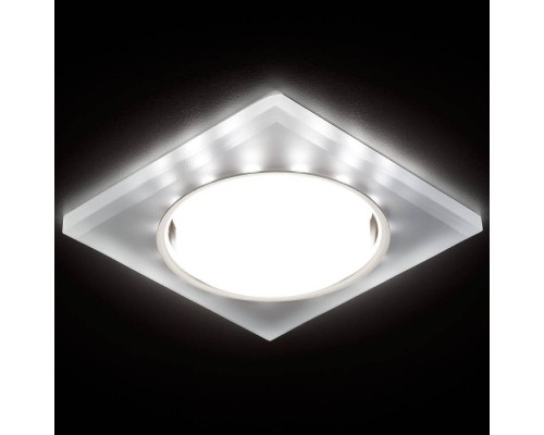 Точечный светильник Gx53+led G215 CH/WH Ambrella