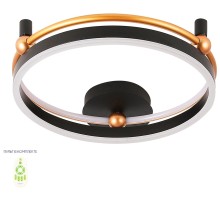 Потолочный светильник Fernando FERNANDO PL48W LED BLACK/GOLD Crystal Lux