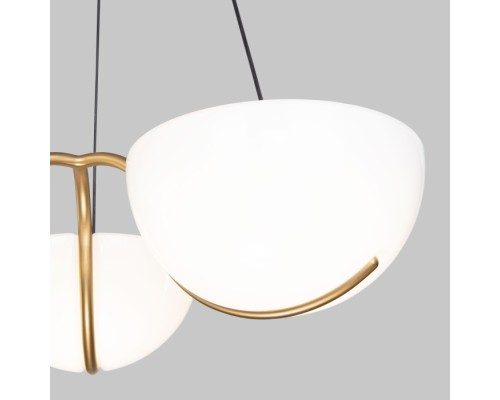 Подвесной светильник Emisfero 50083/3 LED золото Eurosvet