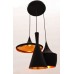 Подвесной светильник Foggi LDP 7712-3 BK Lumina Deco