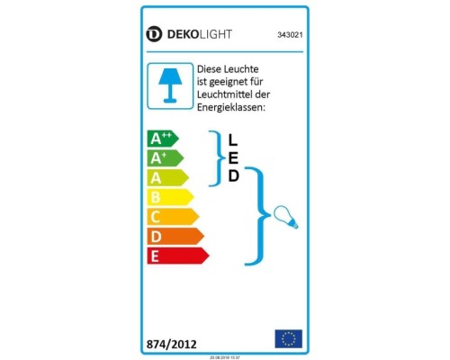 Торшер Asterope linear 343021 Deko-Light