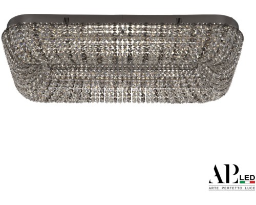Потолочная люстра Sicilia SH622.2.80.R.Ni.4000.Clear.731 APL LED