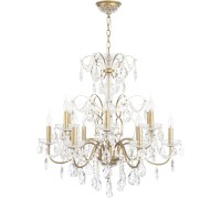 Подвесная люстра Odelis ODELIS SP12 GOLD Crystal Lux