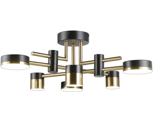 Потолочная люстра Loft Led LED LAMPS 81368 GOLD BLACK Natali Kovaltseva