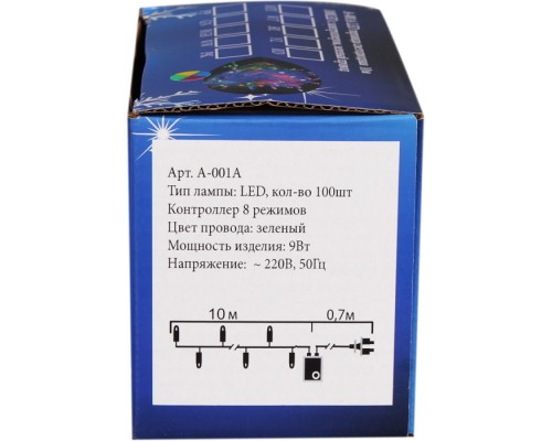 Гирлянда  A-001A LED WT Sneha