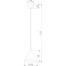 Уличный светильник подвесной Bevel 35184/H черный Elektrostandard