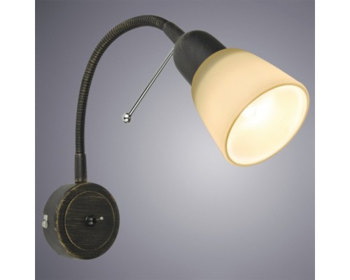 Бра Lettura A7009AP-1BR Arte Lamp