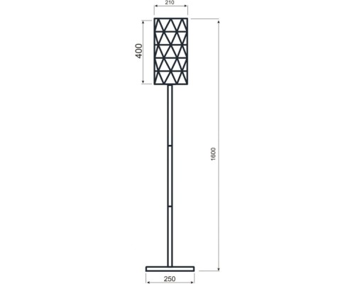 Торшер Asterope linear 343020 Deko-Light