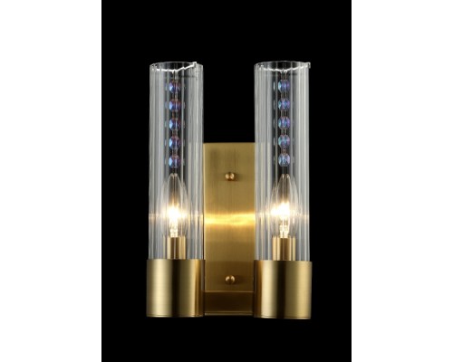 Бра Otono OTONO AP2 BRASS/TRANSPARENTE Crystal Lux