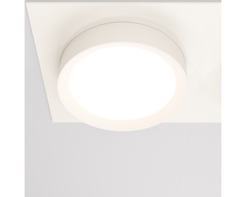 Точечный светильник Hoop DL086-02-GX53-SQ-W Maytoni