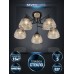 Потолочная люстра Aislin SF3375/5C-BK-WD-AM Seven Fires
